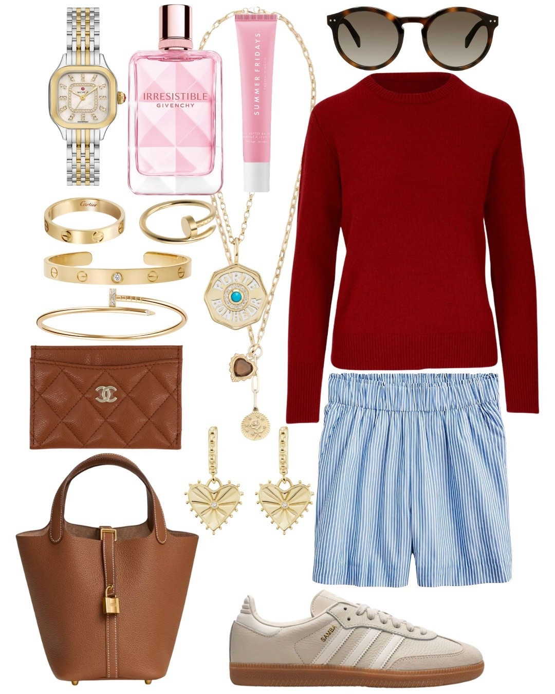 Red cashmere sweater with stripe shorts



#LTKFindsUnder100 #LTKSeasonal #LTKStyleTip