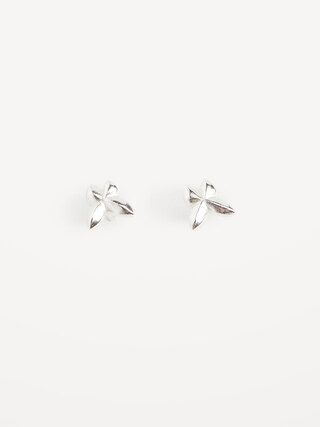 Sterling Silver Butterfly Stud Earrings for Women | Old Navy (US)