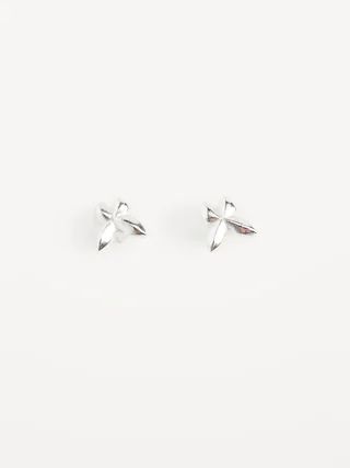 Sterling Silver Butterfly Stud Earrings for Women | Old Navy (US)
