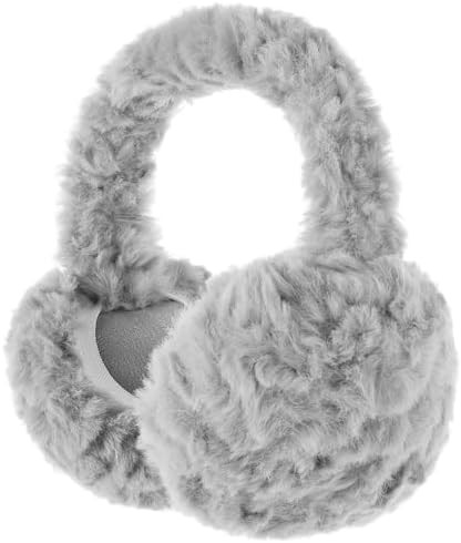 Passionbility Ear Muffs For Winter Women, Soft Fluffy Earmuffs Ear Covers Outdoor, Foldable Ear W... | Amazon (US)