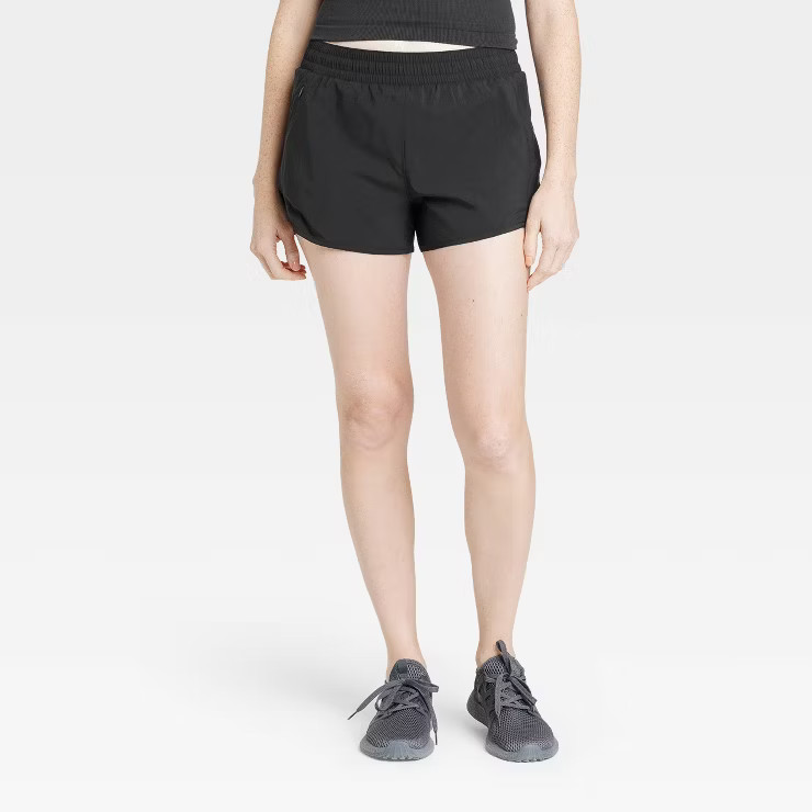 Women's Mid-Rise Run Shorts 3" - All in Motion™ | Target