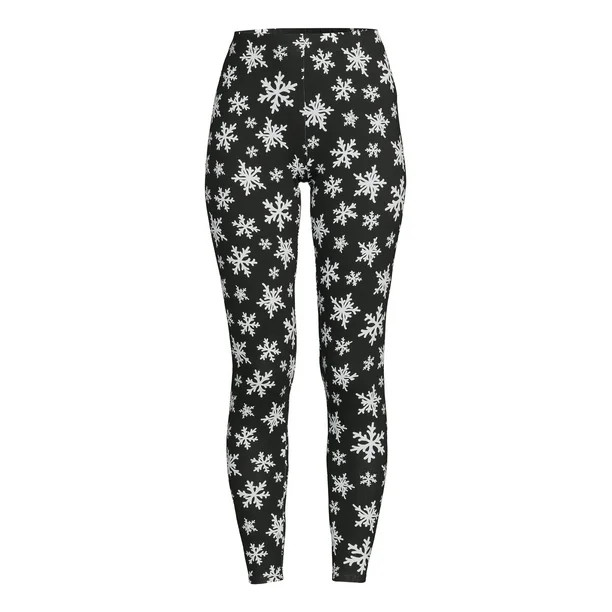 No Boundaries Juniors' Christmas Ankle Leggings - Walmart.com | Walmart (US)