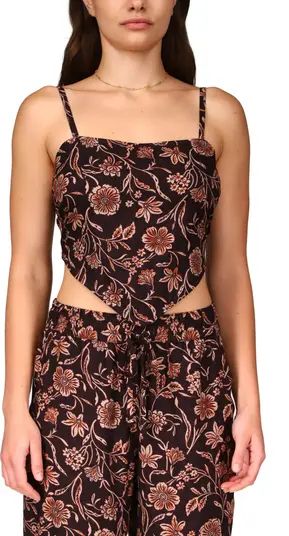 Sanctuary The Scarf Floral Crop Camisole | Nordstrom | Nordstrom