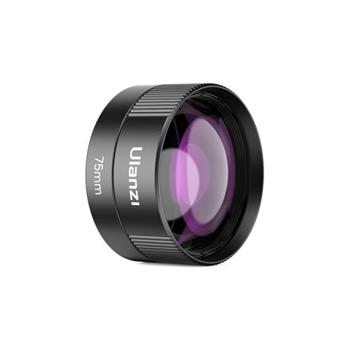 ULANZI CL-003 Phone Macro Lens, HD 75mm Phone Camera Lens for 17mm Thread, Compatible with iPhone Samsung Smartphone Cage Case with 17mm Adapter | Amazon (US)