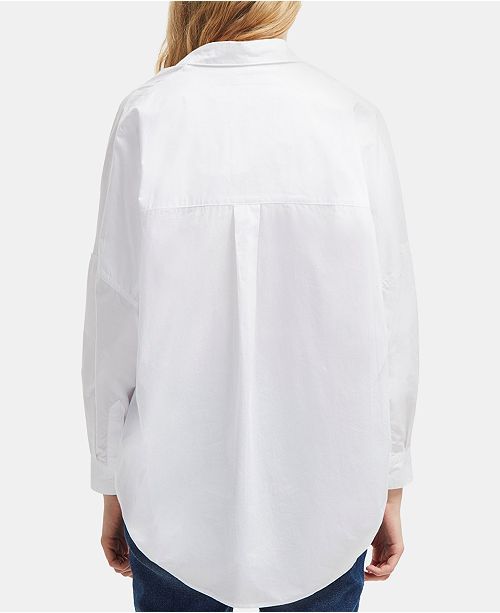 French Connection Rhodes Cotton Shirt & Reviews - Tops - Women - Macy's | Macys (US)