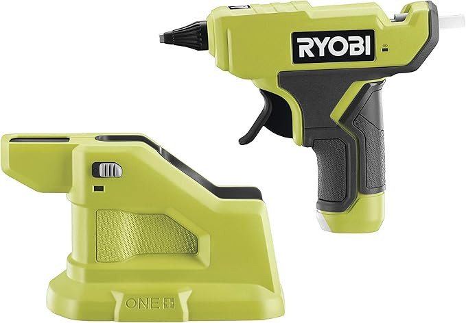 Ryobi RGLM18-0 18V ONE+ Cordless Mini Glue Gun (Bare Tool), Green | Amazon (US)