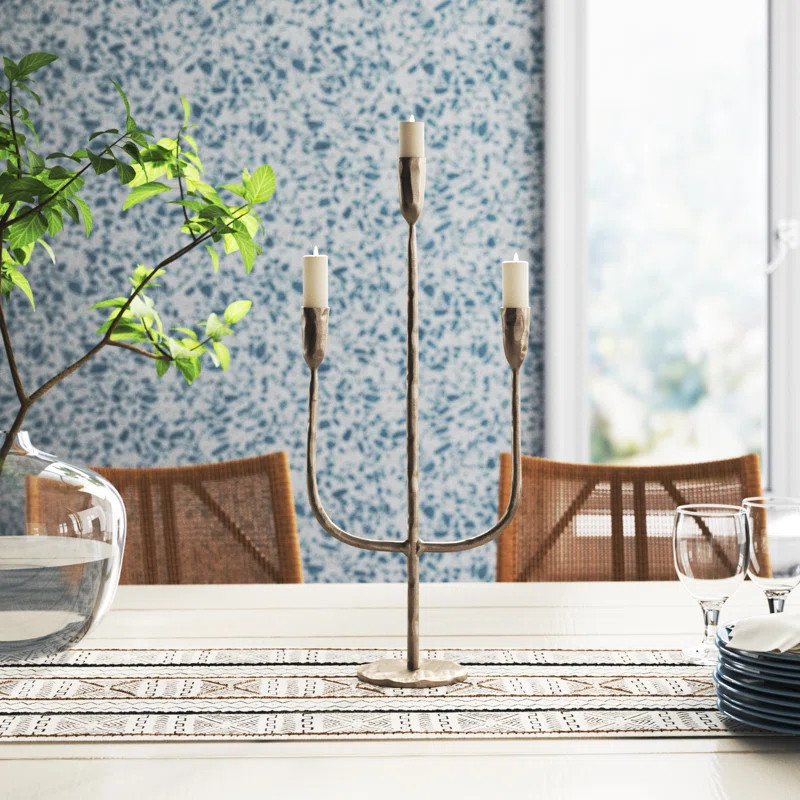 Joss & Main 21.5" Iron Tabletop Candelabra & Reviews | Wayfair | Wayfair North America