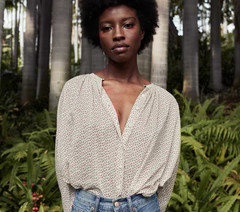 THE JANE BLOUSE -- BERRY BISOU FLORAL | DOEN