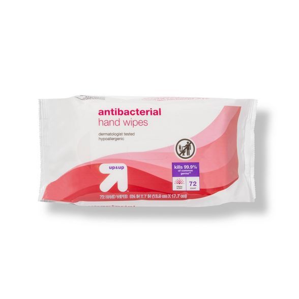 Antibacterial Moist Wipes Fresh Scent - 72ct - up & up™ | Target