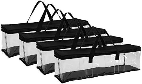 Fasmov 4 Pcs CD Storage Bags Hold up to 200 CD's (50 Each Bag) | Amazon (US)