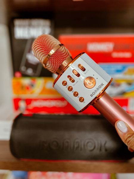 My favorite karaoke mic is on super sale on Amazon, check it out. Isn’t this rose gold color fantastic? 😍🎤 Family Night, Game Night, Karaoke Fun

#LTKsalealert #LTKfindsunder50 #LTKparties