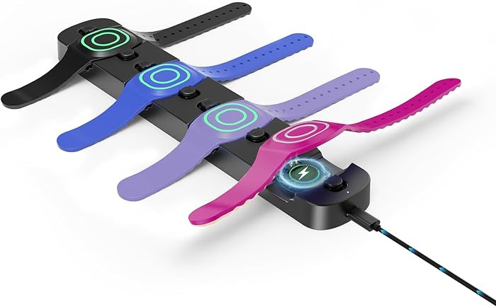 Doohoeek Charging Station for MagicBand+ Plus Magic Band, 4-in-1 Charger Portable for Disneyland ... | Amazon (US)