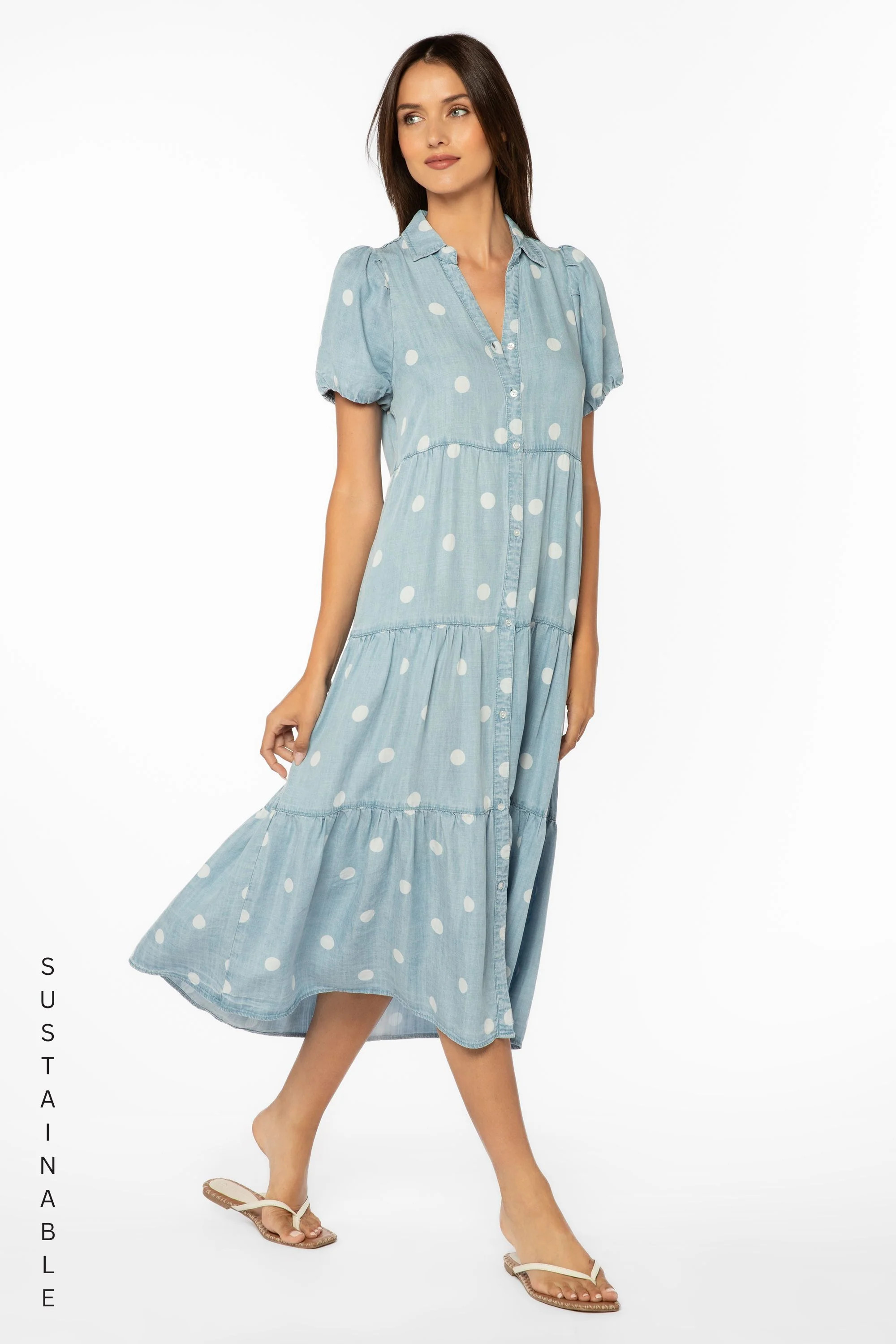 Santiago Dotted Dress | Velvet Heart Clothing