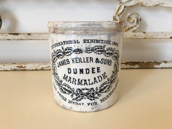 Antique 1lb Chubby James Keiller Dundee Marmalade Jars  | Etsy | Etsy (US)