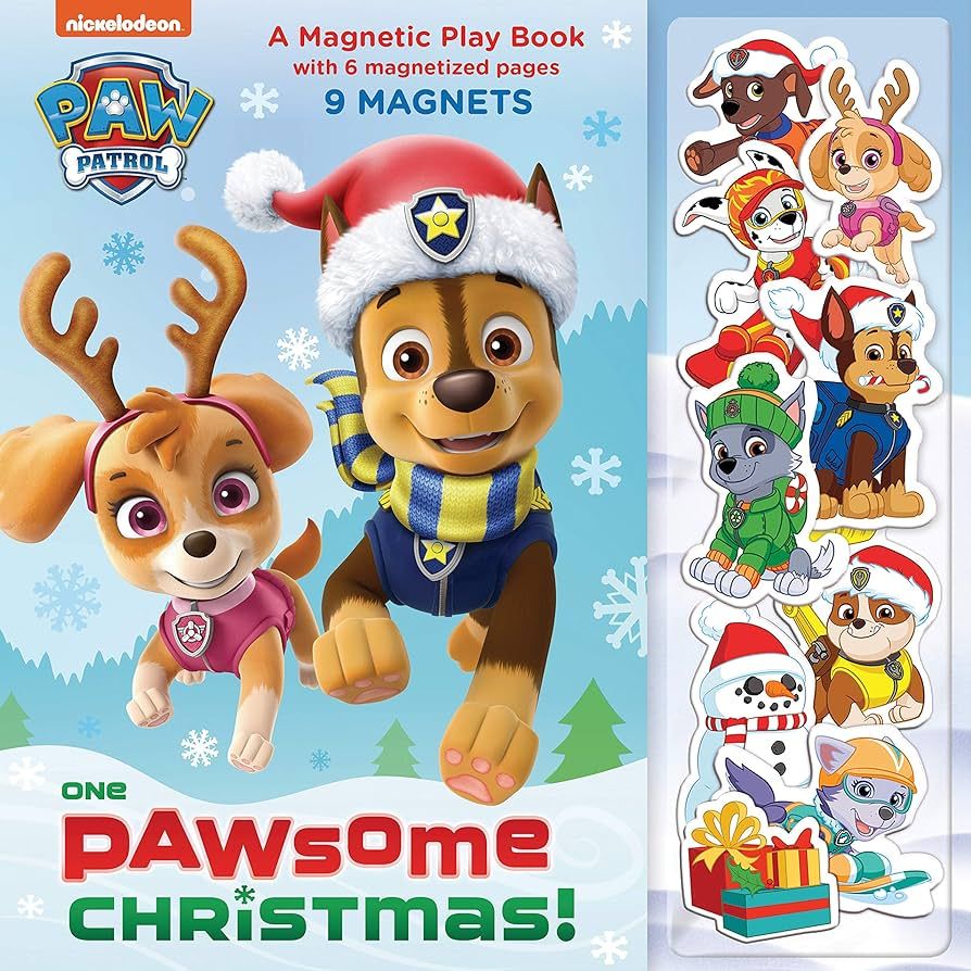 One Pawsome Christmas: A Magnetic Play Book (PAW Patrol) | Amazon (US)