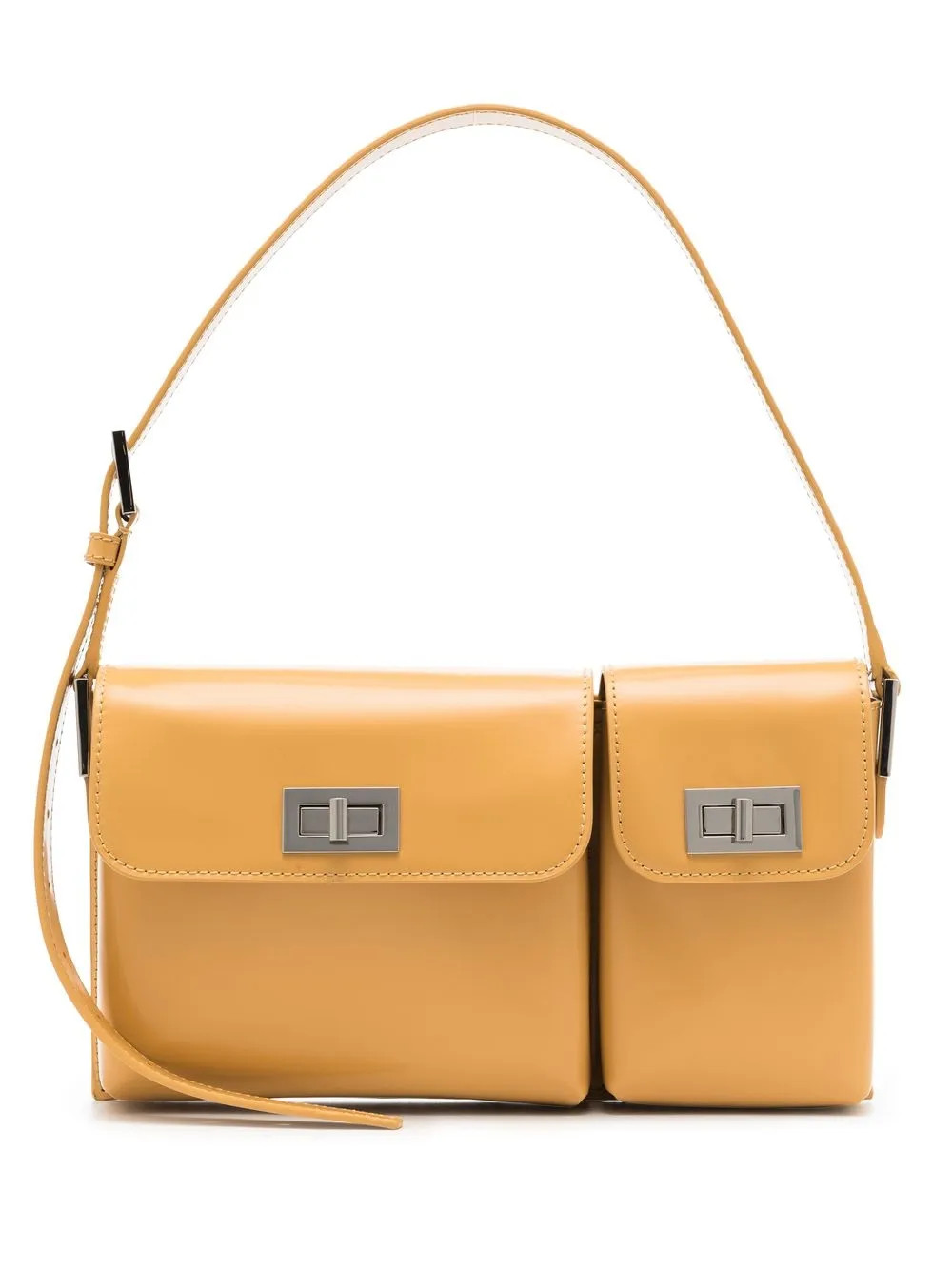 BY FAR Billy Segmented Shoulder Bag - Farfetch | Farfetch Global
