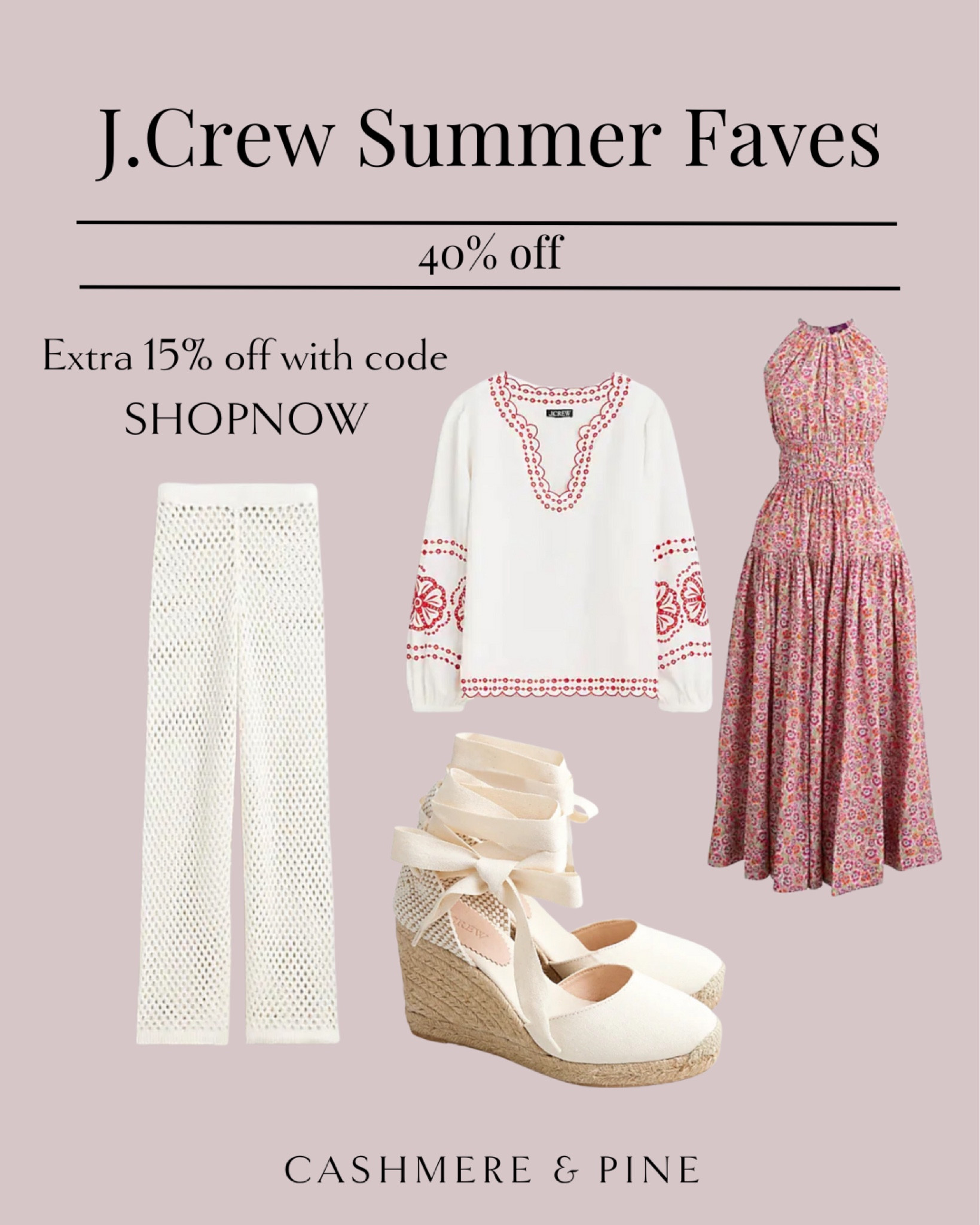 Sale alert🚨🚨 J.Crew summer faves!! 

#LTKSeasonal #LTKstyletip #LTKsalealert