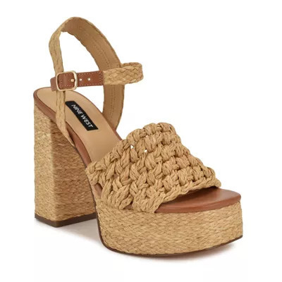 Nine West Women's Vadyn Block Heel Dress Sandals, 7.5M | Belk