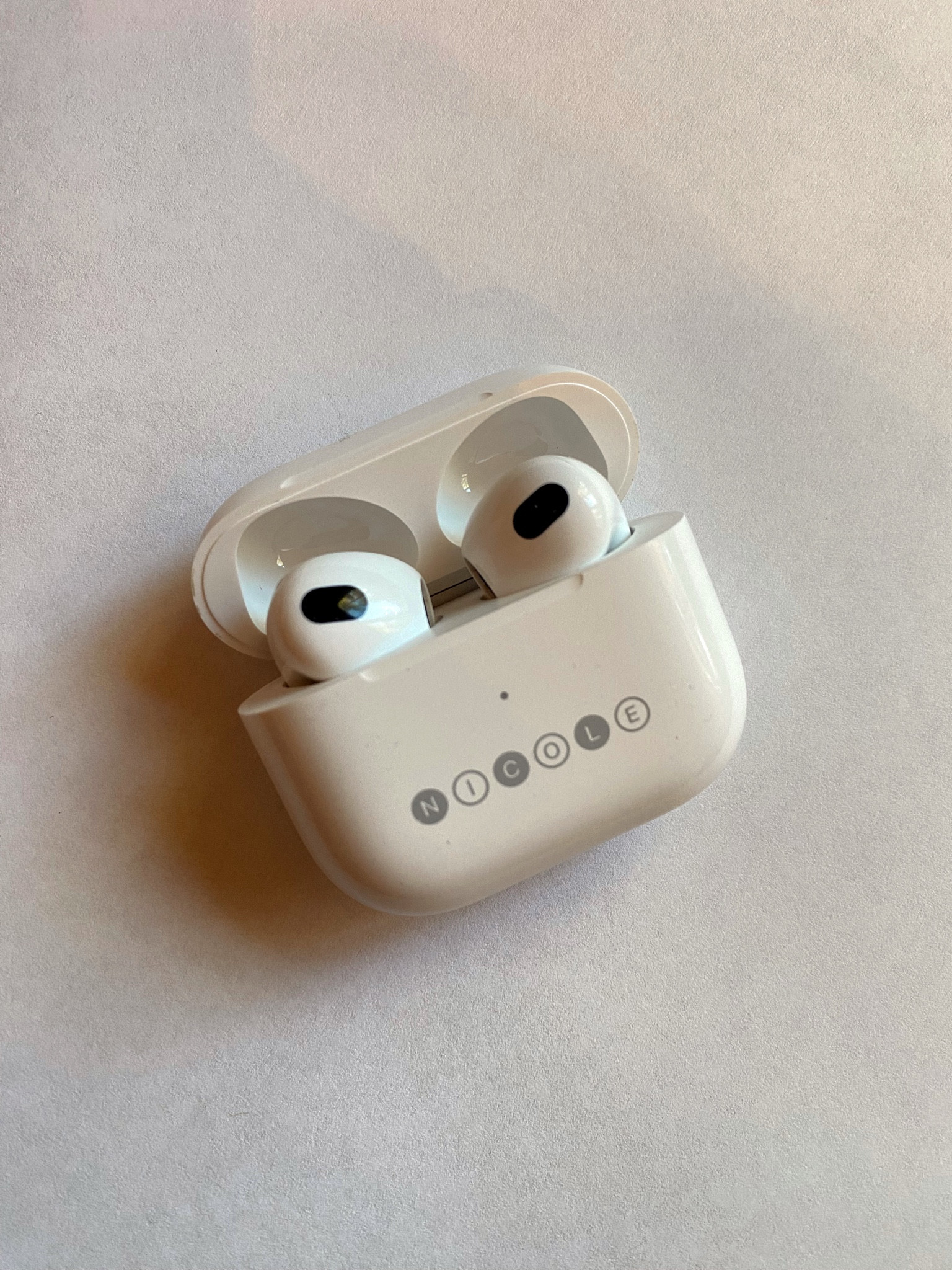 How cute are these engraved AirPods? We all know ear buds are used every single day, why not make them personalized! 

#LTKworkwear #LTKstyletip #LTKCyberweek