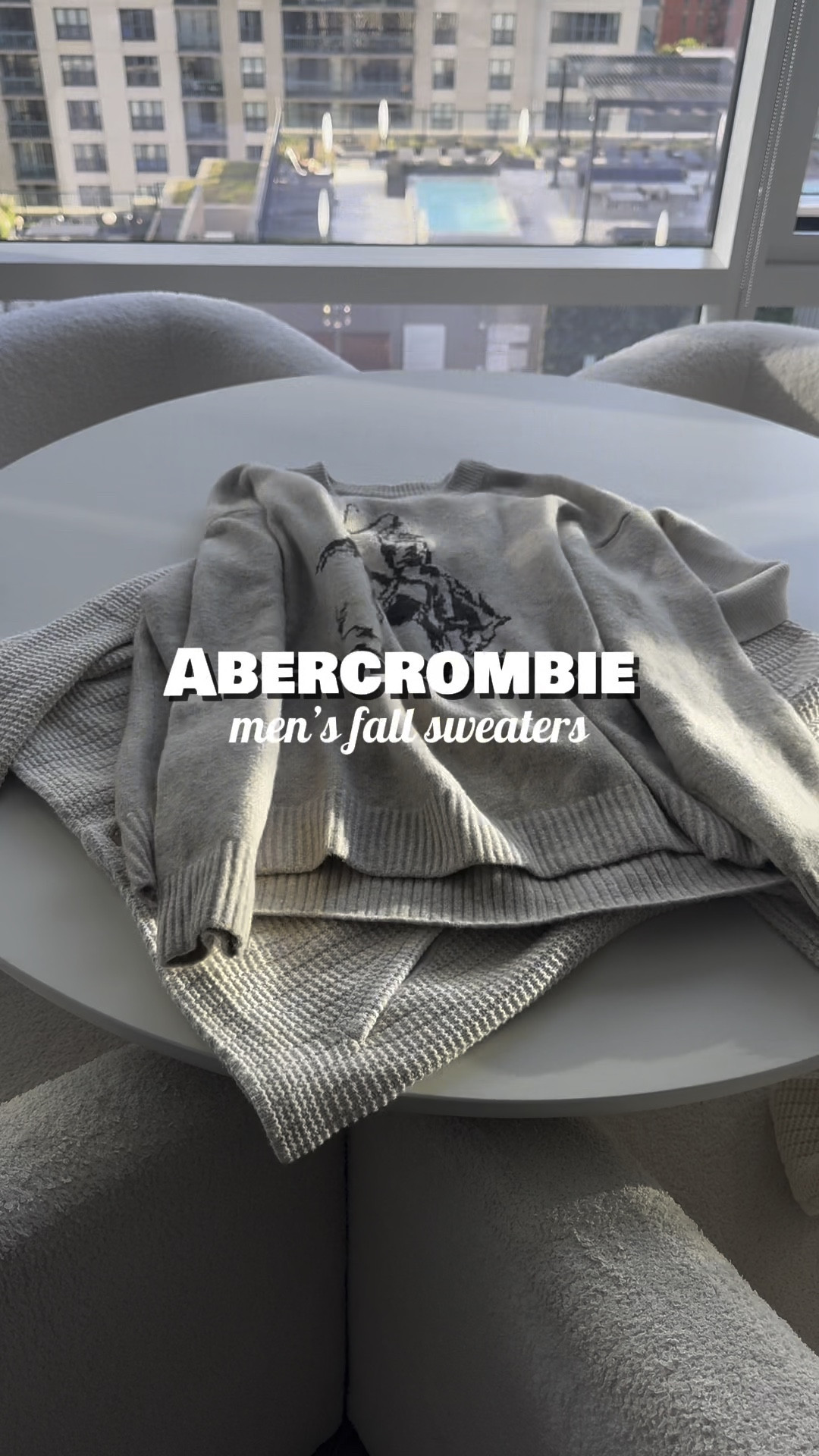 Highly recommend both these sweaters. Great quality. Just do not dry these in a machine - hang dry only. Fit true to size 

Looks like the cowboy sweater sold out in under a week 🤯😳

#LTKVideo #LTKMens #LTKSeasonal