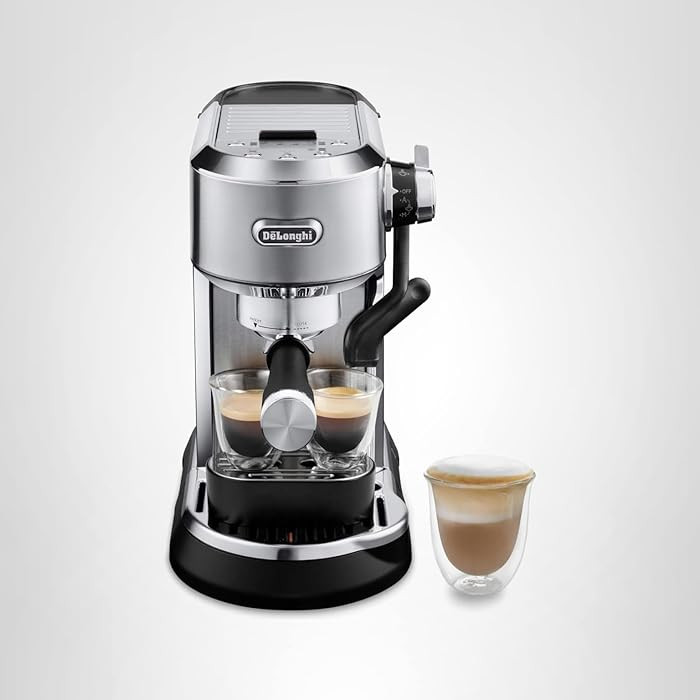 De'Longhi Dedica Maestro Plus Espresso Machine, Automatic Steam Wand, 3 Coffee Temp & Milk Foam S... | Amazon (US)
