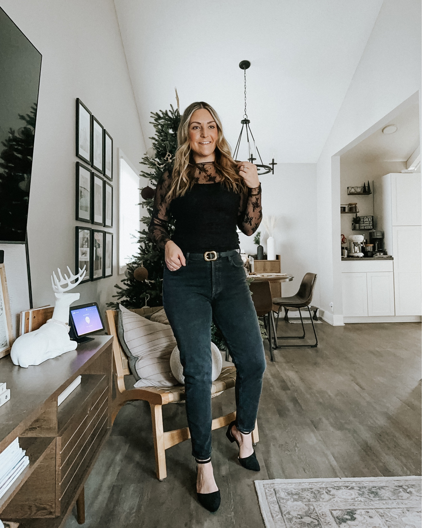 My lace tops is 20% off right now!  So good for holiday parties and going out! #abercrombie #lacetop #holidayoutfits 

#LTKstyletip #LTKsalealert #LTKHoliday