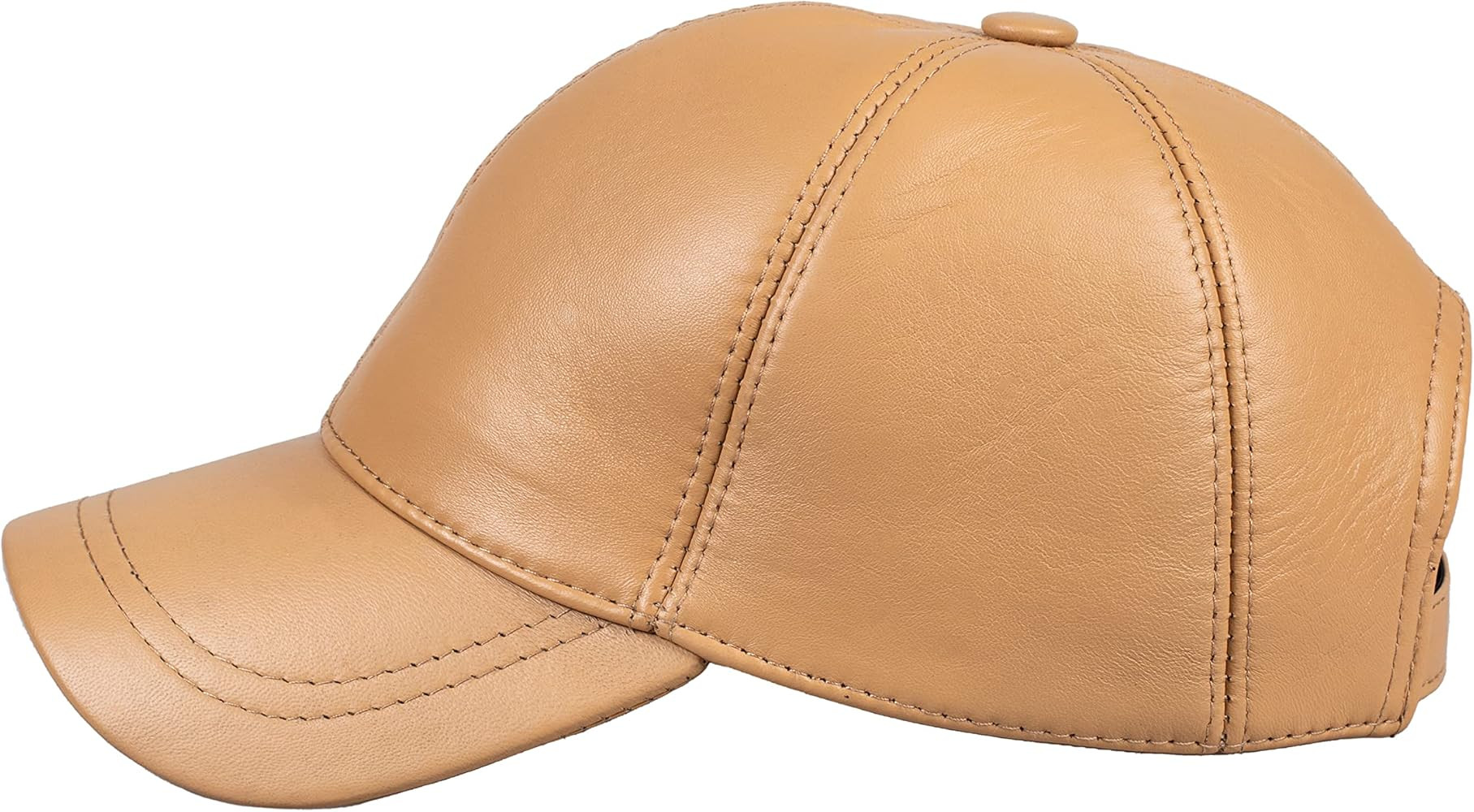 HATSQUARE Genuine Leather Unisex Baseball Cap | Amazon (US)