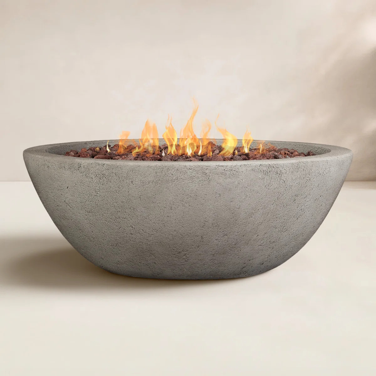 RIVERSIDE Propane Fire Bowl with Natural Gas Conversion Kit by Real Flame | Wayfair North America