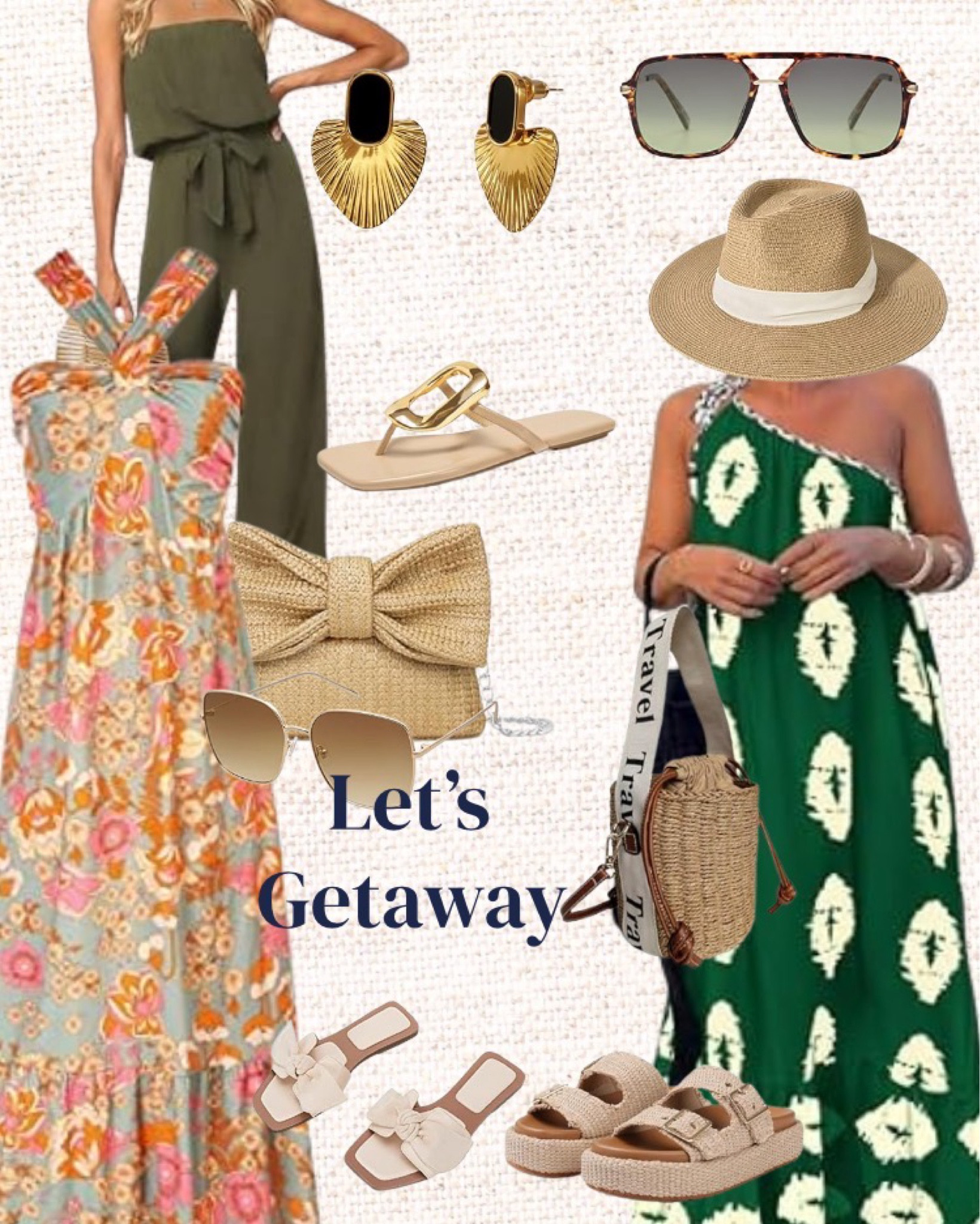  Vacation Must-Haves for Effortless Style

Whether you’re lounging by the pool, strolling on the beach, or heading to a sunset dinner, our resort-ready collection has everything you need for a chic and carefree getaway. From breezy cover-ups and stylish swimsuits to comfortable sandals and statement accessories, these must-have pieces will keep you looking effortlessly elegant from day to night. Pack light, shine bright, and soak up the sun in style!

#LTKFindsUnder50 #LTKTravel #LTKStyleTip