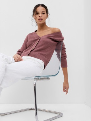 Linen-Blend Cardigan | Gap (CA)