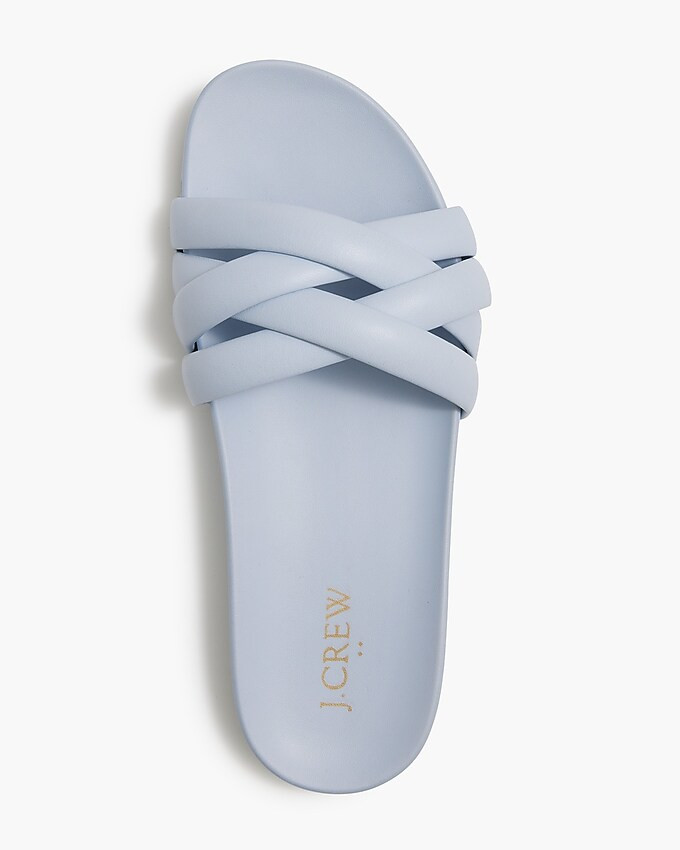 Crisscross slide sandals | J.Crew Factory