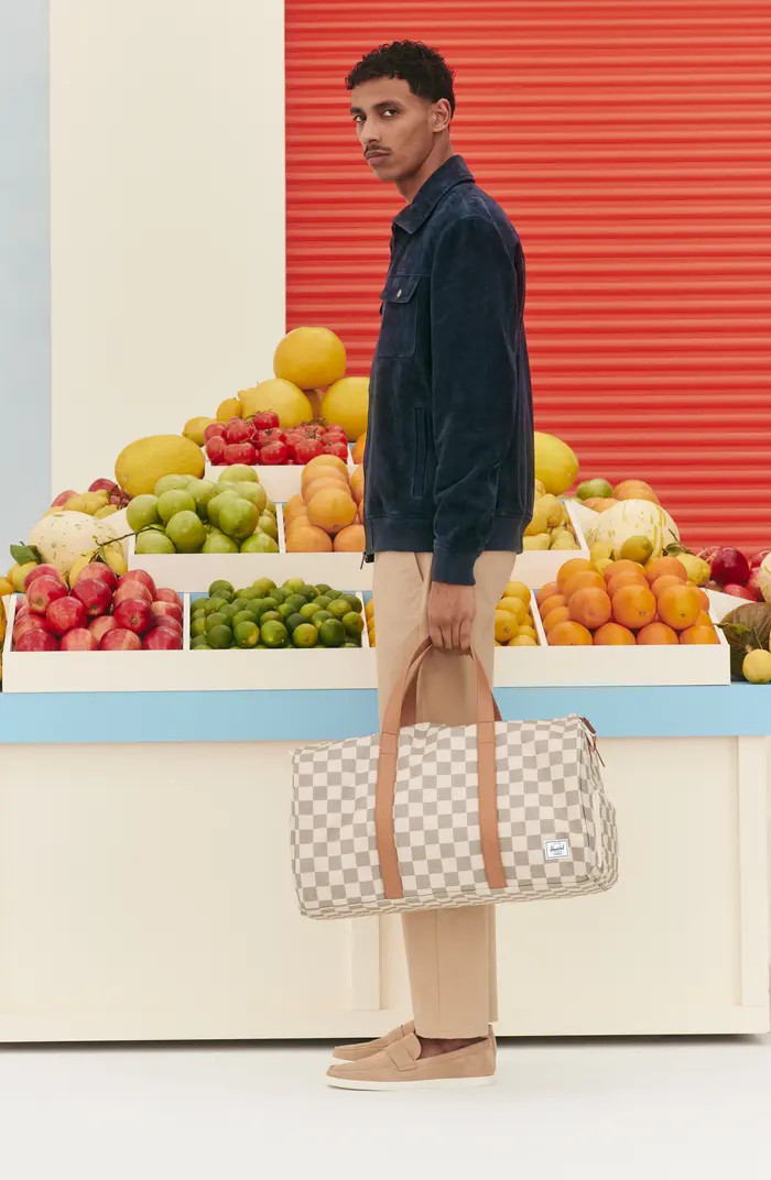 Herschel Supply Co. Novel Checkerboard Duffle Bag | Nordstrom | Nordstrom