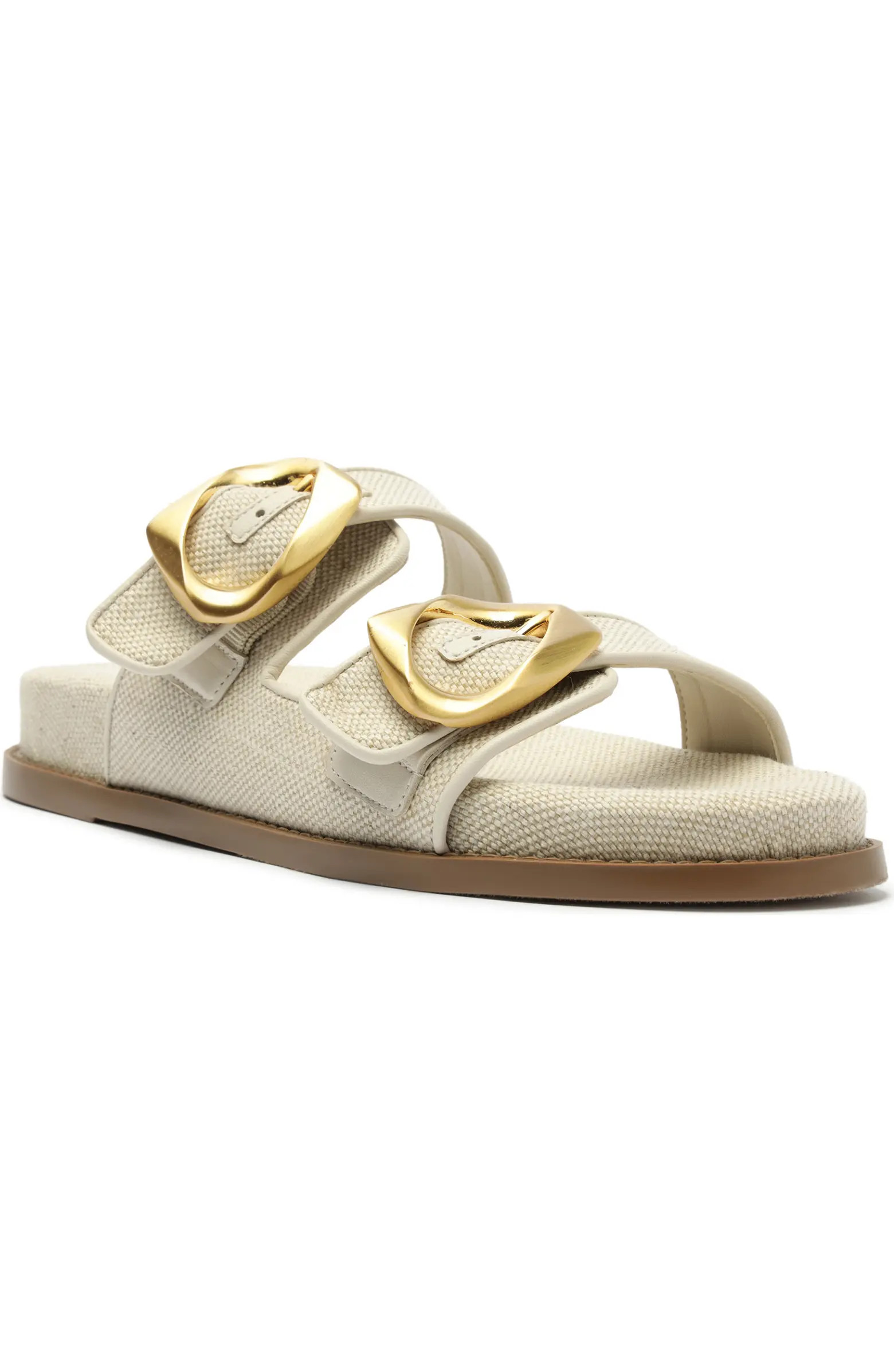 Olga Buckle Sporty Slide Sandal (Women) | Nordstrom