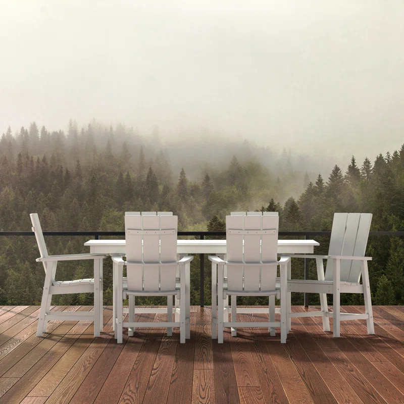 POLYWOOD x Sol 72 Westwick 7-Piece Modern Dining Set | Wayfair North America