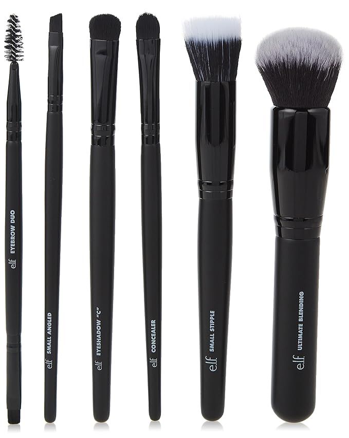 E.L.F. Flawless Face Kit, 6 Piece Brush Collection | Amazon (US)