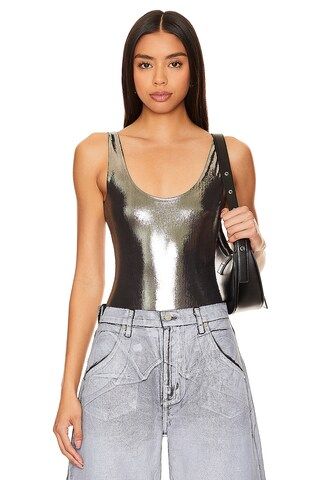 superdown Nadia Bodysuit in Gunmetal from Revolve.com | Revolve Clothing (Global)