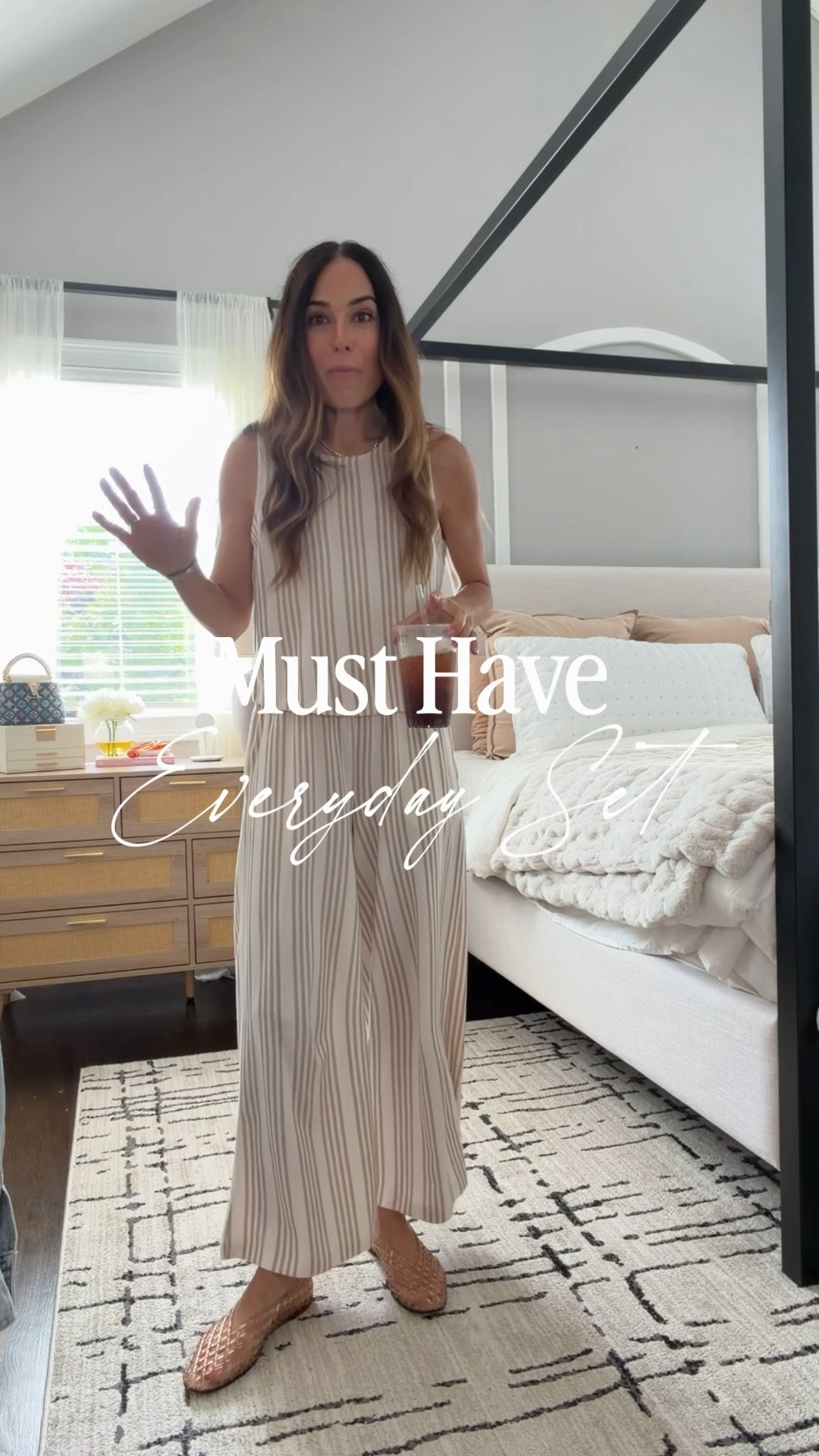 The outfit I reach for again and again 🤍

I own this set in several colors, but this new neutral stripe might be my favorite yet. It’s comfy enough for everyday, chic enough to dress up, and one of the most versatile pieces in my closet.

💌 Type SET and I’ll send you the links
🔗

#LTKmomlife #LTKSeasonal #LTKOver40