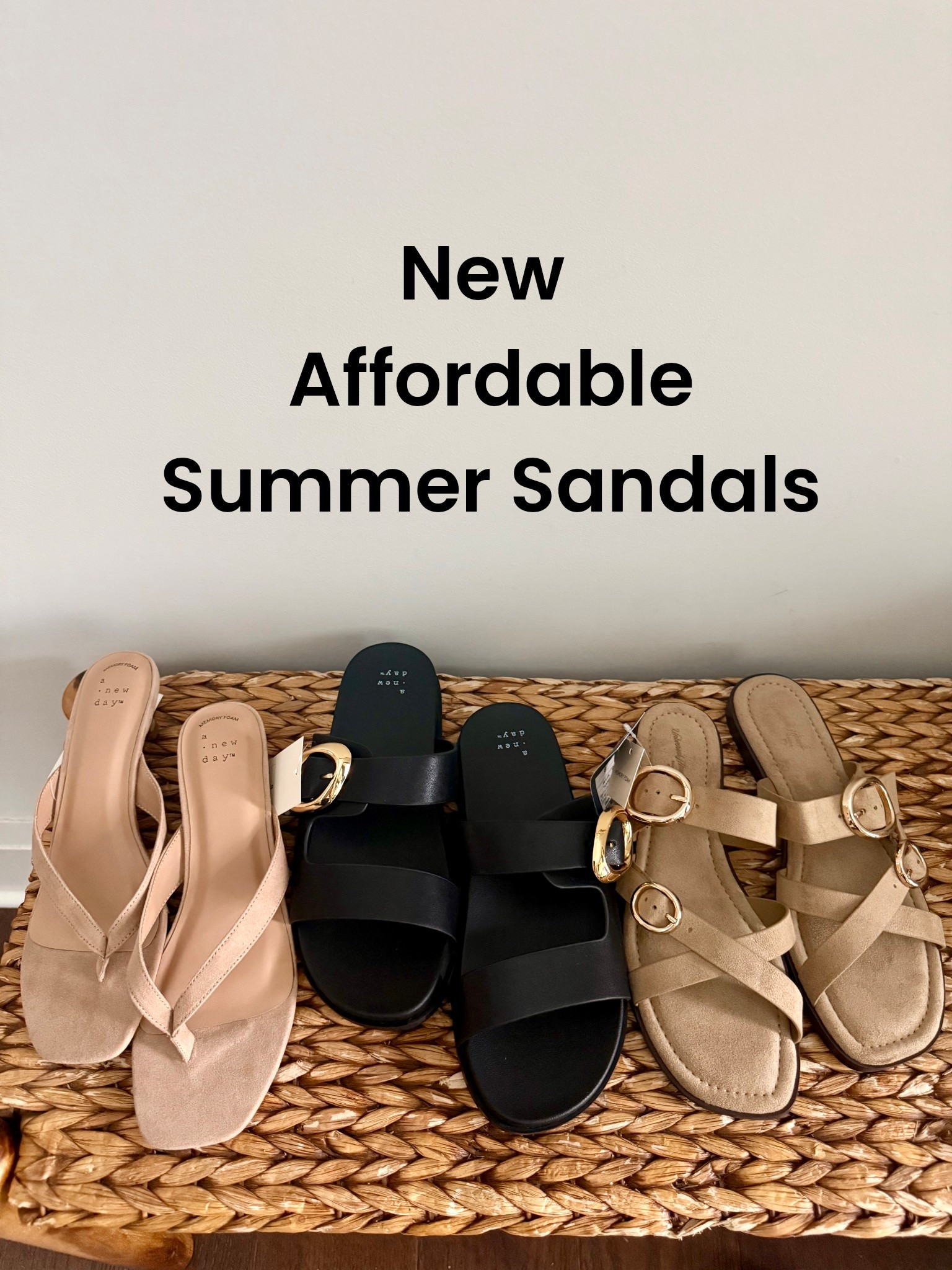 Affordable summer sandals under $35


Target sandals
Summer shoes
Summer sandals
