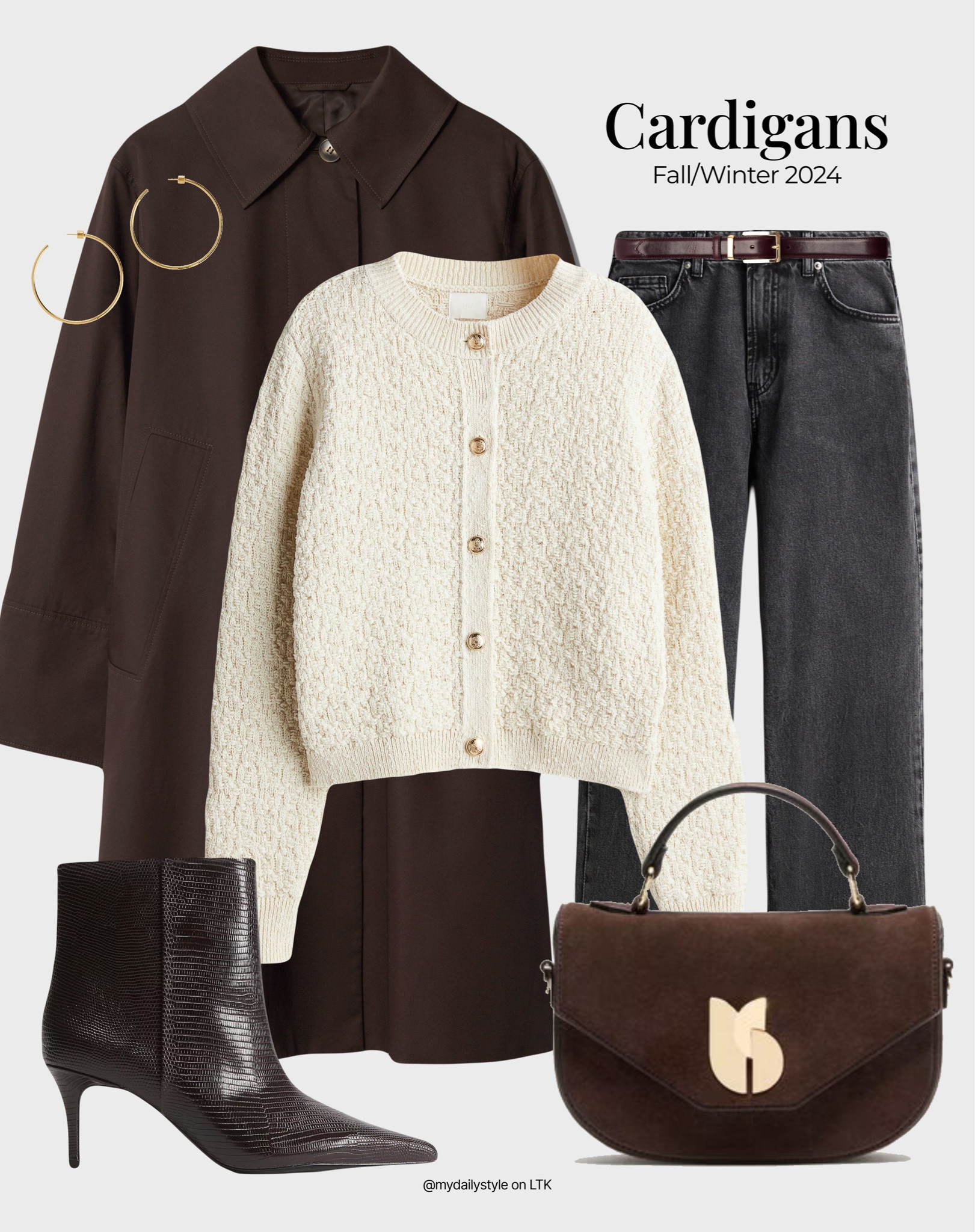 Cardigan styling for your transitional fall looks 🖤

Check out more styling ideas in my profile. 

Tags: knit cardigan, mohair cardigan, fall style, pre-fall, autumn style, fall outfit, autumn outfit, fall fashion, autumn fashion, easy styling, simple everyday look, chic & basic outfit, Parisian look, casual outfit, capsule wardrobe, office look, brunch style, high street. 


#FashionMonth #LTKstyletip #LTKautumn