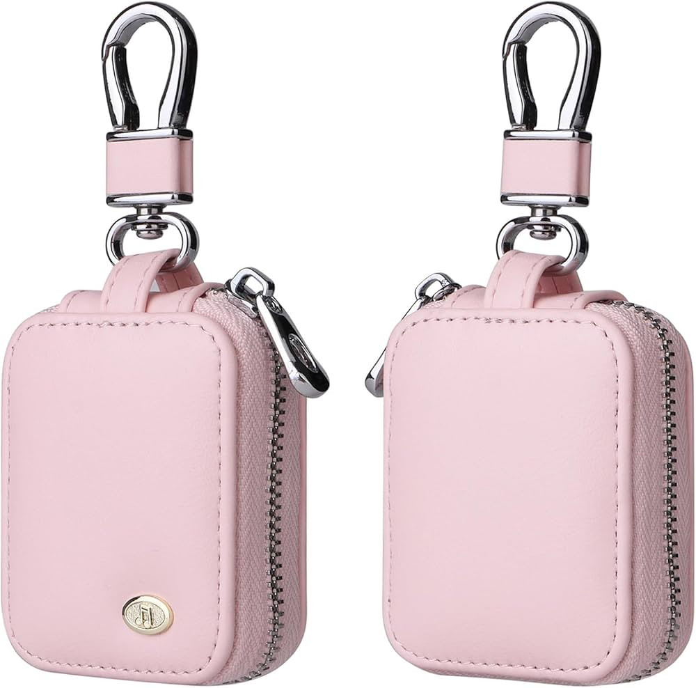 Earbud Case, Headphone Storage Case for AirPods 4/1/2/3/Pro 2, PU Leather Zipper Carrying Pouch E... | Amazon (US)