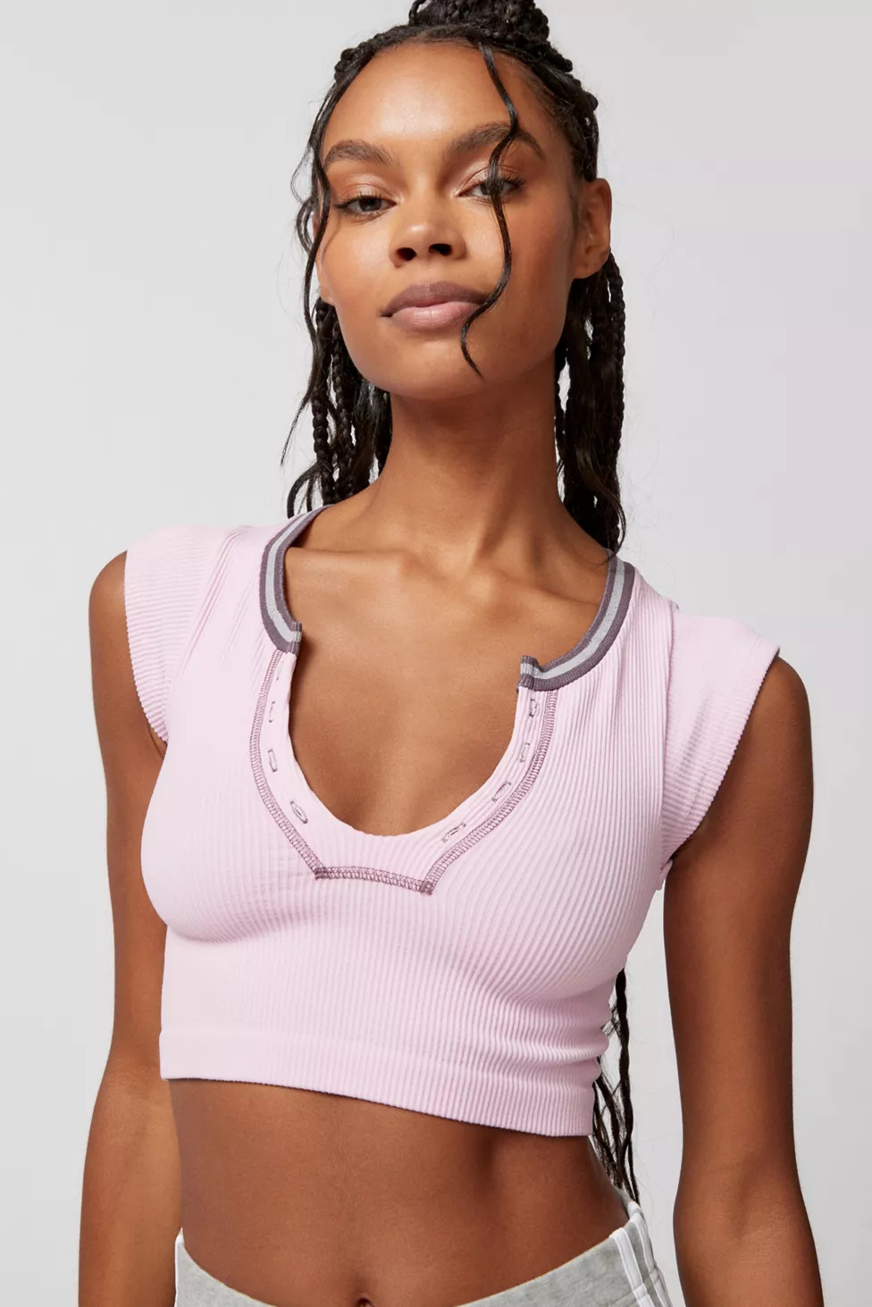 Out From Under Go For Gold Seamless Cropped Top | Urban Outfitters (US and RoW)