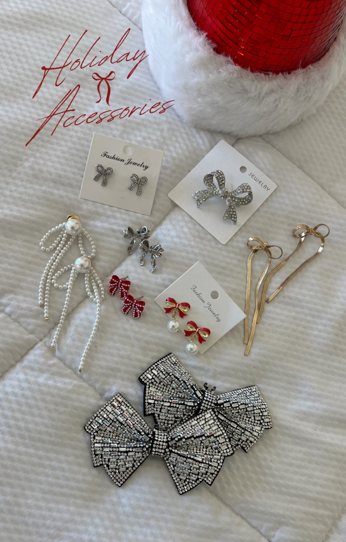 Some holiday accessories 

#LTKStyleTip #LTKHoliday #LTKFindsUnder50