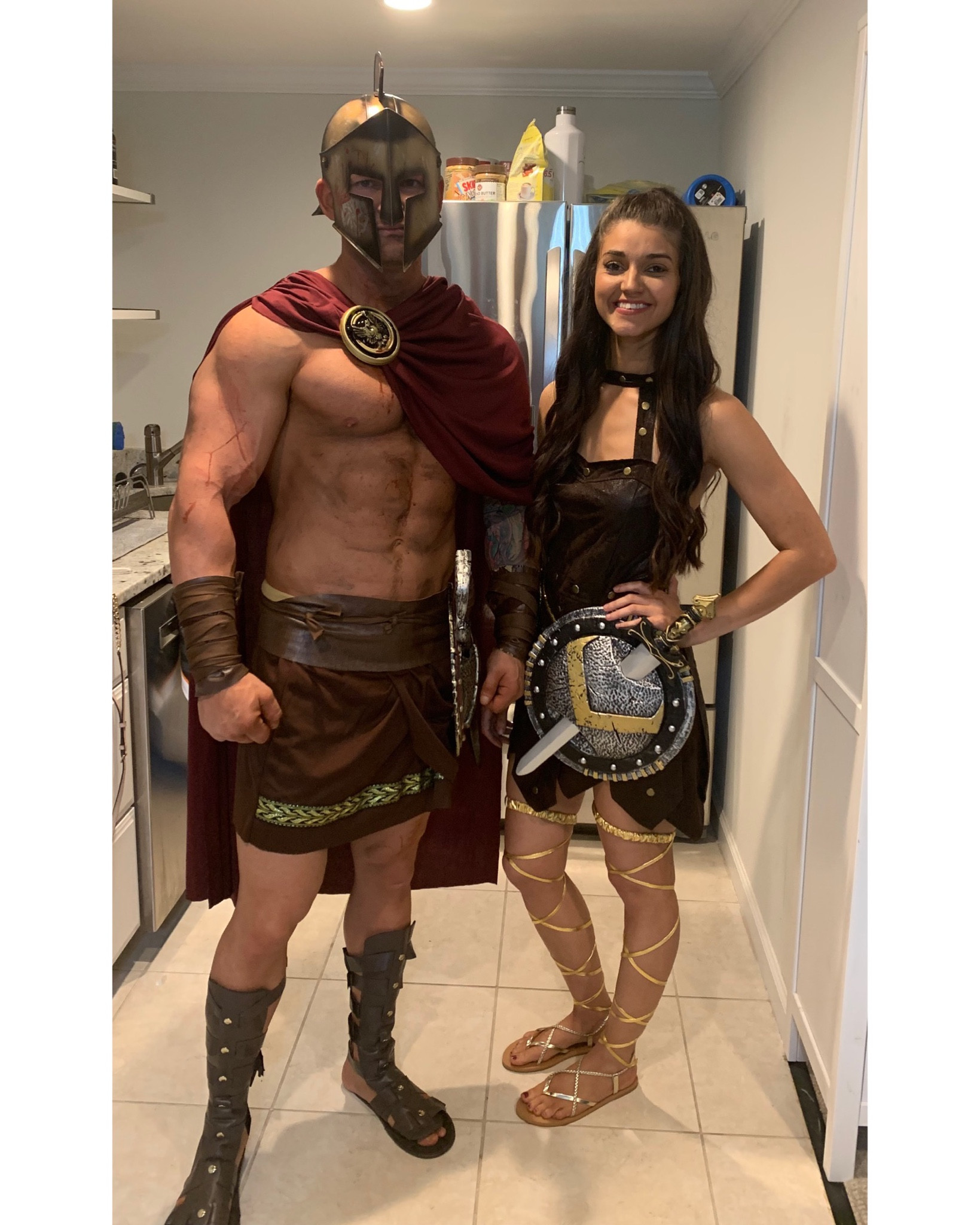 Couples Warrior Costumes 🤎 ⚔️ 

I couldn’t find my exact costume but I linked several similar costumes 

#LTKSeasonal #LTKHoliday #LTKHalloween