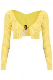 Jacquemus micro cardigan 'la maille pralu' | Residenza725 US