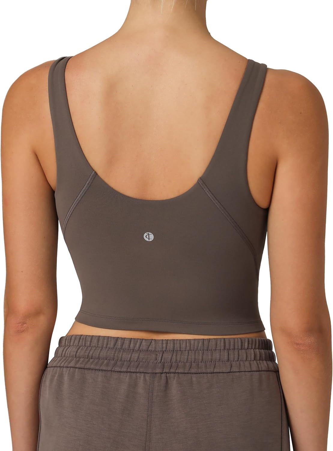 Colorfulkoala Dreamlux Women's High‑Neck U‑Back Padded Sports Bra | Amazon (US)