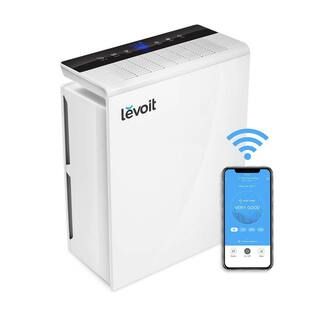 LEVOIT Smart Wi-Fi True HEPA Air Purifier, 360 sq.ft. HEAPAPLVSUS0031 - The Home Depot | The Home Depot