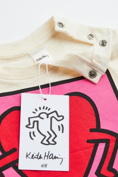 Printed Cotton T-shirt | H&M (US + CA)