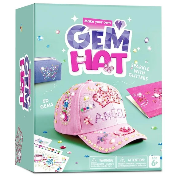 Joyfy Pink Baseball Cap Art Set, Arts And Crafts For Kids Ages 8-12, Birthday Toys Gifts For Girl... | Walmart (US)