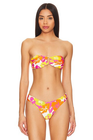 LSPACE Eco Jasper Bandeau Top in Bliss And Blossom from Revolve.com | Revolve Clothing (Global)