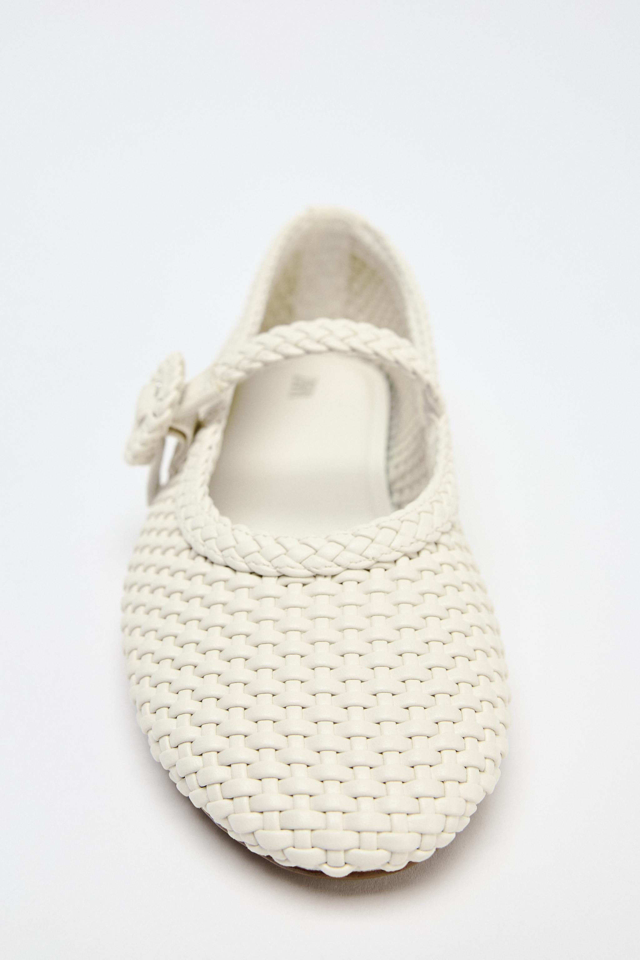 BRAIDED BALLET FLATS | Zara US